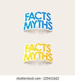 realistic design element: facts - myths