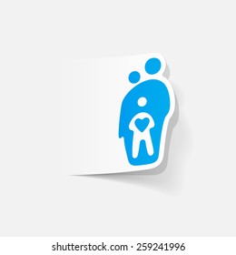 realistic design element: family