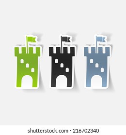 realistic design element: fortress