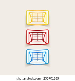 realistic design element: gate