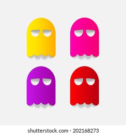 realistic design element: ghost