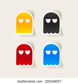 realistic design element: ghost