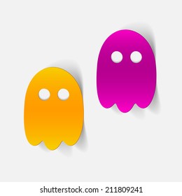 realistic design element: ghost