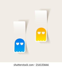 realistic design element: ghost
