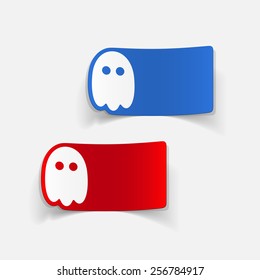 realistic design element: ghost