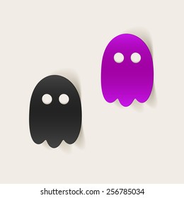 realistic design element: ghost