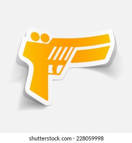 realistic design element: gun game