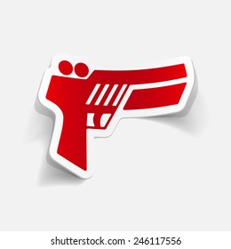 realistic design element: gun game
