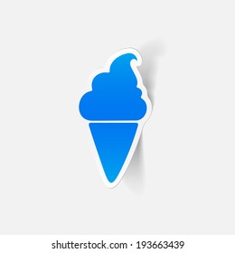 realistic design element: ice