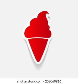 realistic design element: ice