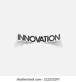 realistic design element: innovation