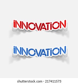 realistic design element: innovation