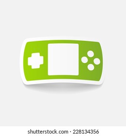 realistic design element: joystick