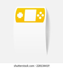 realistic design element: joystick