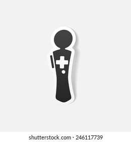 realistic design element: joystick