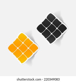 realistic design element: ketupat