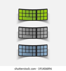 realistic design element: keyboard