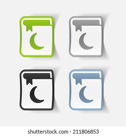 realistic design element: koran
