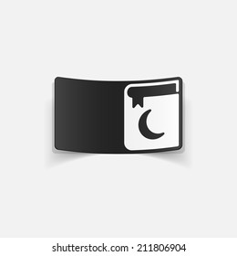 realistic design element: koran