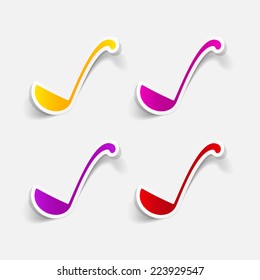 realistic design element: ladle
