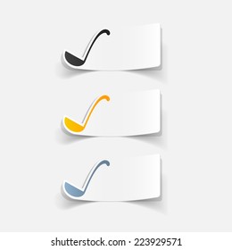 realistic design element: ladle
