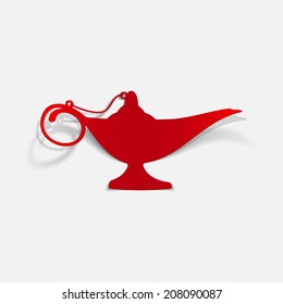 realistic design element: lamp