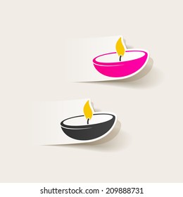 realistic design element: lamp