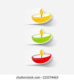 realistic design element: lamp