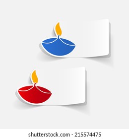 realistic design element: lamp