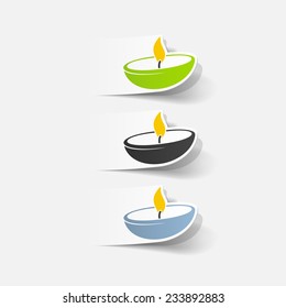 realistic design element: lamp