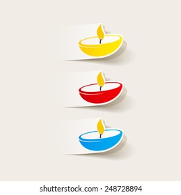 realistic design element: lamp