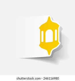 realistic design element: lantern