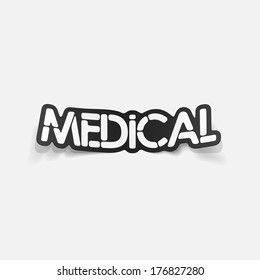 realistic design element: medical