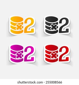 realistic design element: money