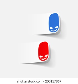 realistic design element: monster