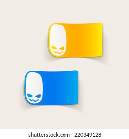realistic design element: monster