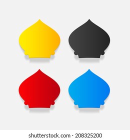 realistic design element: mosque
