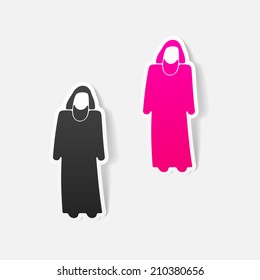 realistic design element: muslim