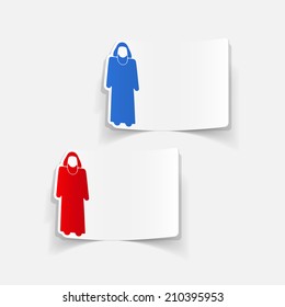 realistic design element: muslim