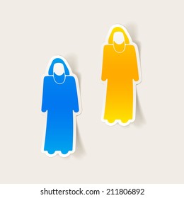 realistic design element: muslim