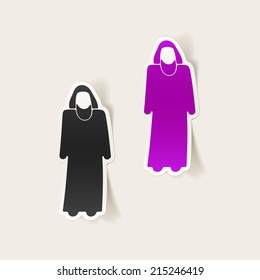 realistic design element: muslim