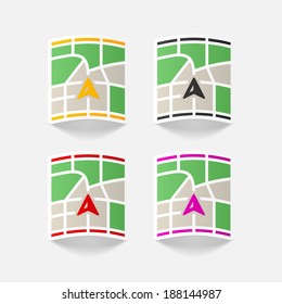 realistic design element: navigator