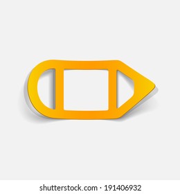 realistic design element: pencil