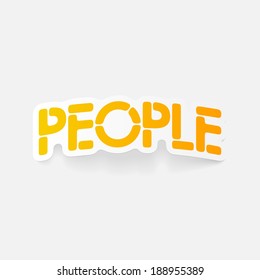 realistic design element: people