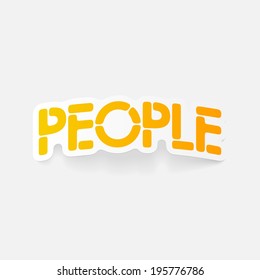 realistic design element: people