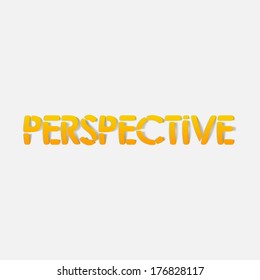 realistic design element: perspective