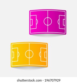 realistic design element: playing field