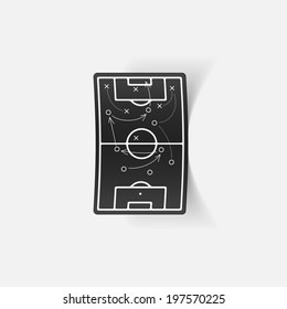 realistic design element: playing field