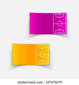 realistic design element: playing field