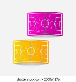 realistic design element: playing field